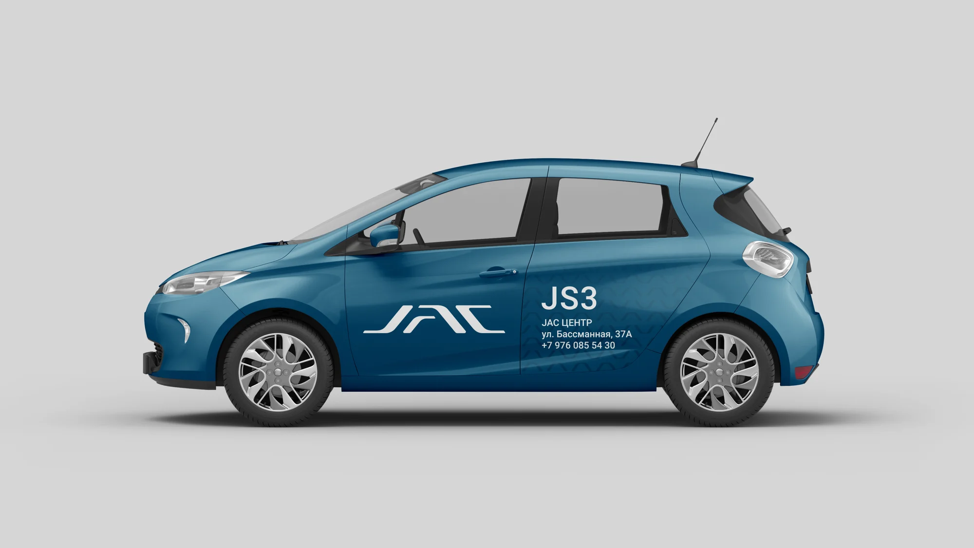 JAC Motors — апгрейд фирменного стиля и 30+ носителей — экран 3