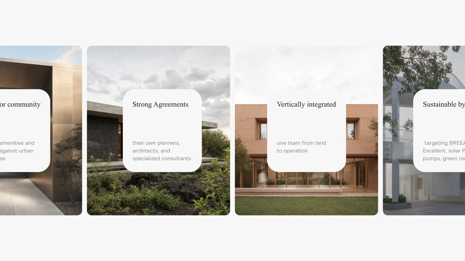 Kosy Living — концепт сайта для британского девелопера — экран 11