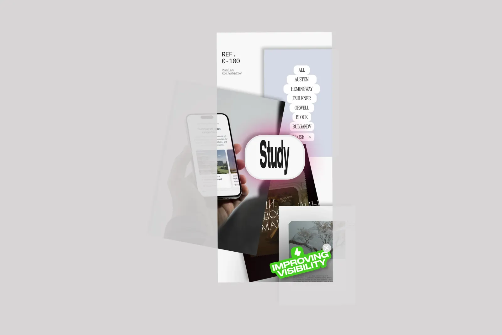 Make designs you enjoy — концепт-коллекция дизайн-артефактов — экран 9