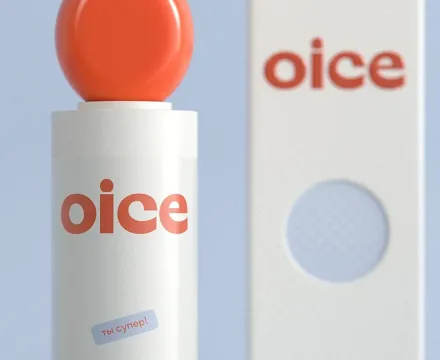 OICE — упаковка и бренд уходовой косметики